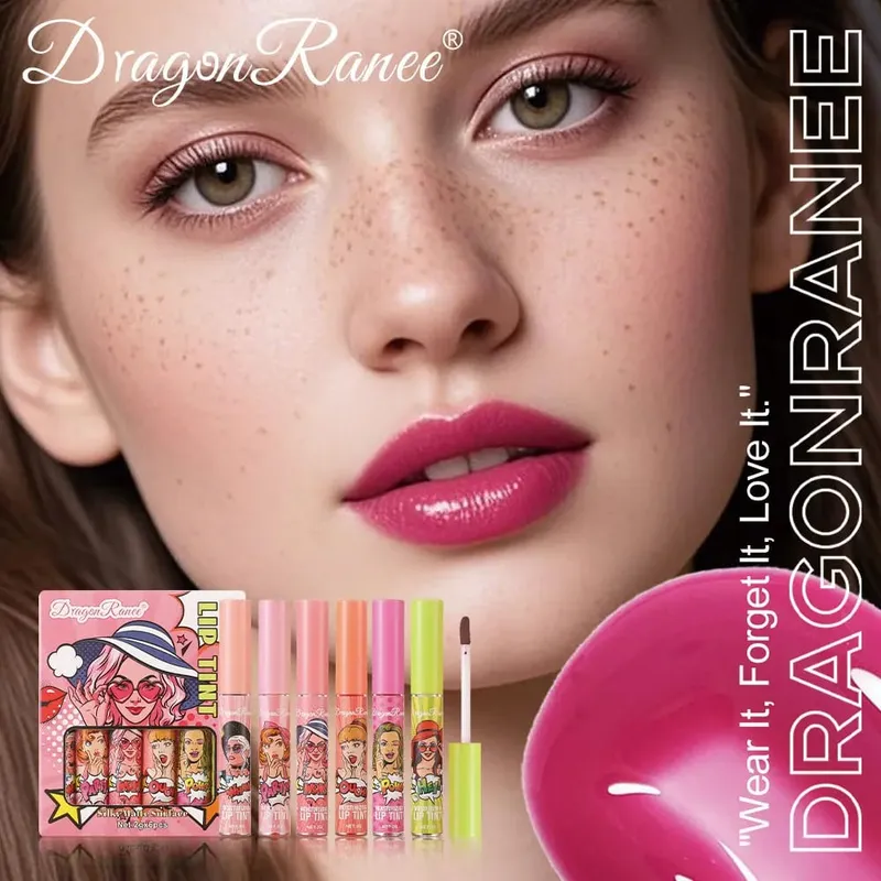 6-pack Lip Gloss Set is easy to color and does not fade. It is a must-have for beginners with lip gloss and holiday