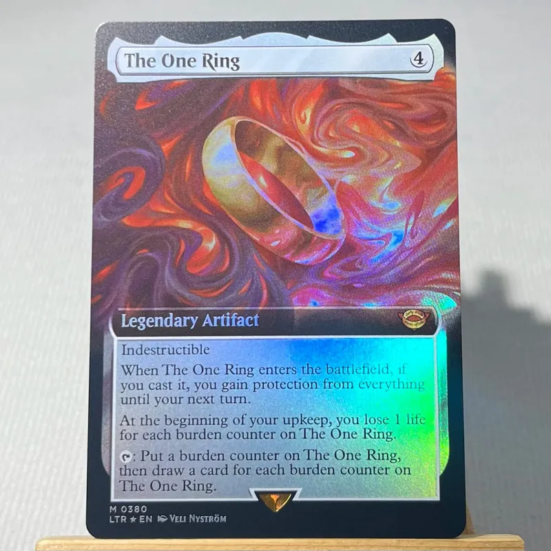TCG Proxy Cards Deck Borad Games Single Hologram Black Lotus Power9 Dual Lands The One Ring — image 11