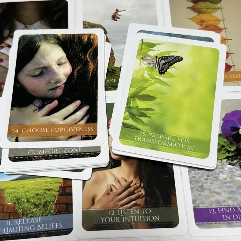 Ask Your Soul Message Cards 48 Oracle Deck Messages From Universe | Higher-self Message Cards