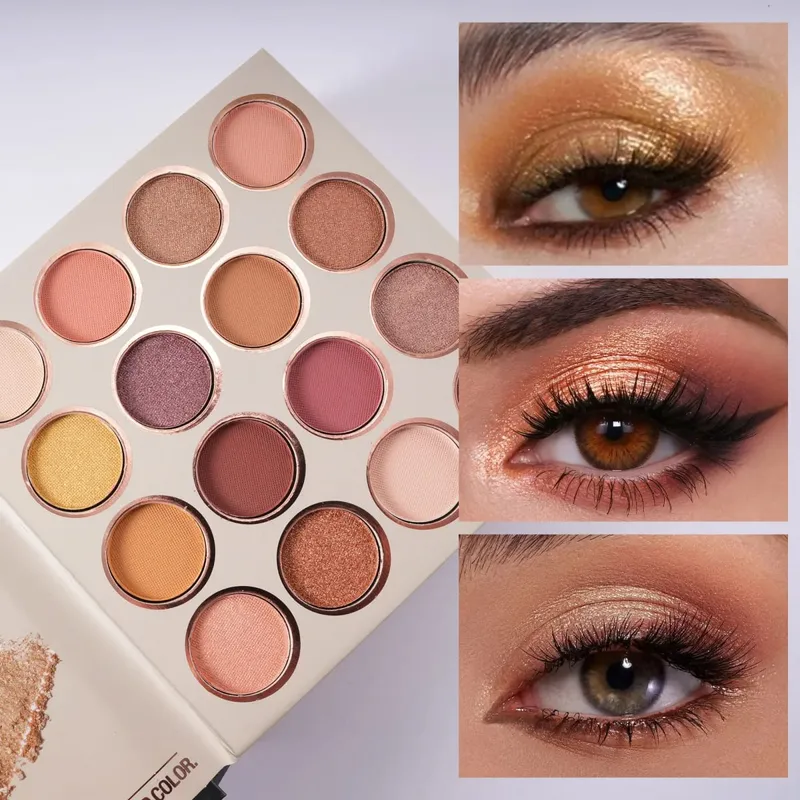 Multi‑Page All‑In‑One Makeup Book Kit Eyeshadow Blush Highlighter Brow Powder & Lip Gloss Cosmetic Palette