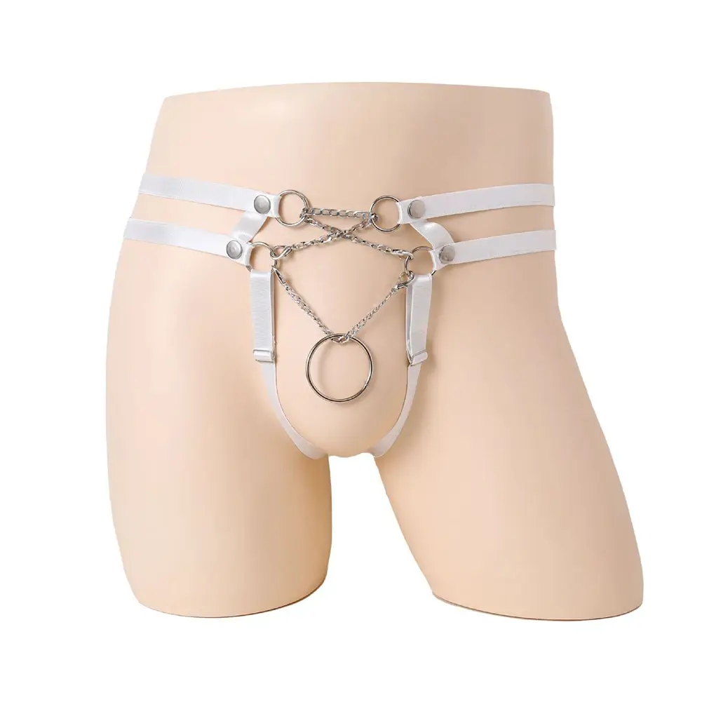 Masculino sexy cockring g-strings sexy toy masculino o-ring roupa interior para homem quente cintura baixa jockstrap lingerie gay sissy bolsa cuecas — image 2