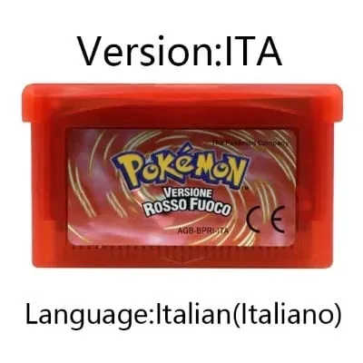 GBA Video Game Cartridge Console Card Pokemon Emerald Ruby FireRed LeafGreen Sapphire Multi-language for GBA/NDS — image 37