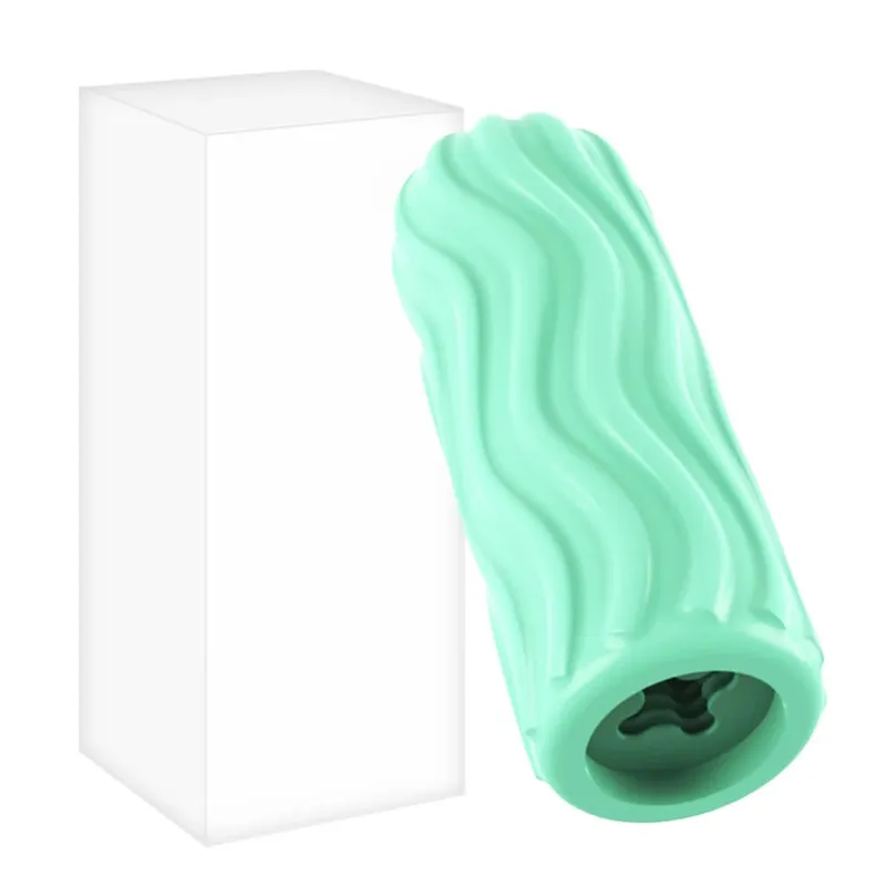 Portable Male Masturbation Cup for Men Safe Soft Fidget Toys Orgasm Male Masturbator Sex Toy Realistic Vagina Adult Goods
