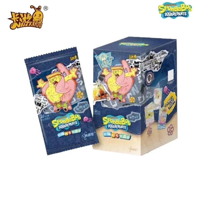 SpongeBob SquarePants Card Patrick Star Fun Time Gift Box Collection Cards ChildrenGifts Rare Collections Gift Toy — image 8