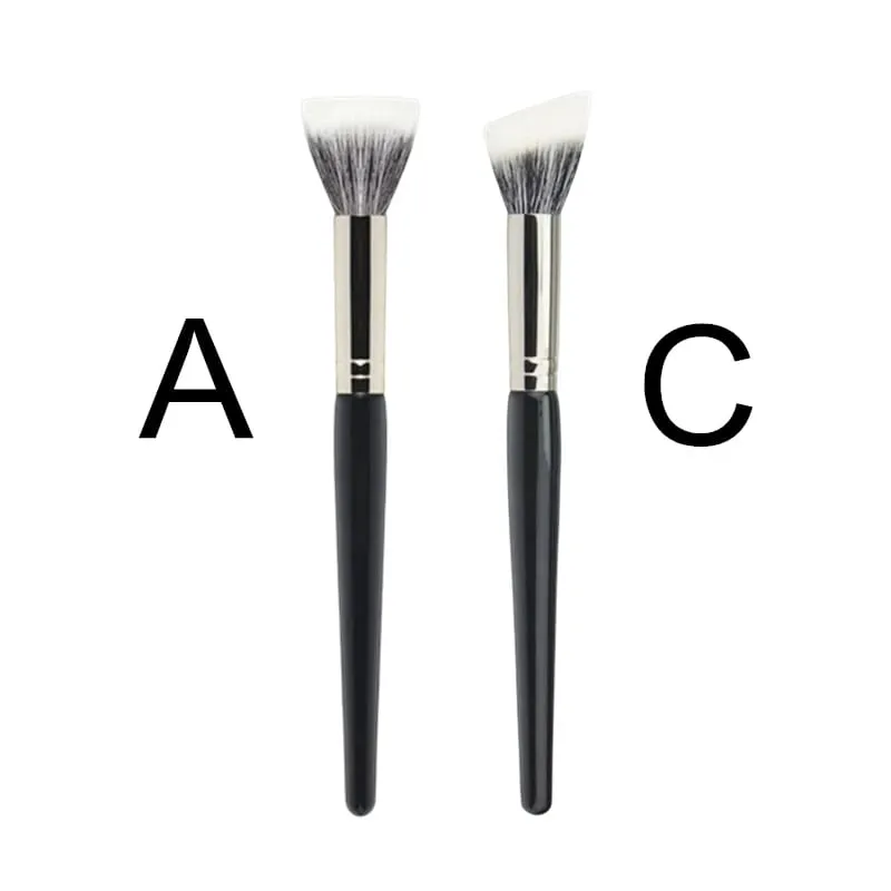 Stippling Highlight Makeup Brushes Blush Goat Hair Multifunctional Beauty Foundation Make Up Brush Tools