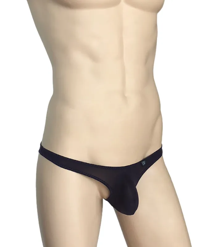Hip Silk Skating Silk Low Waist Panlalaking Sexy Brief Ultra-manipis Makahinga Solid na Kulay Three-dimensional na Panlalaking Panlalaki