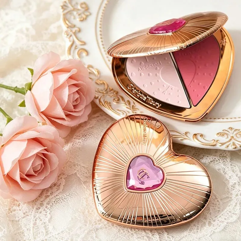 Charlotte Brand Latest Style 9 Colors Eyeshadow Palette & Highgloss Repair Gemstone Disc Nature Easy To Color Tilbury Cosmetics