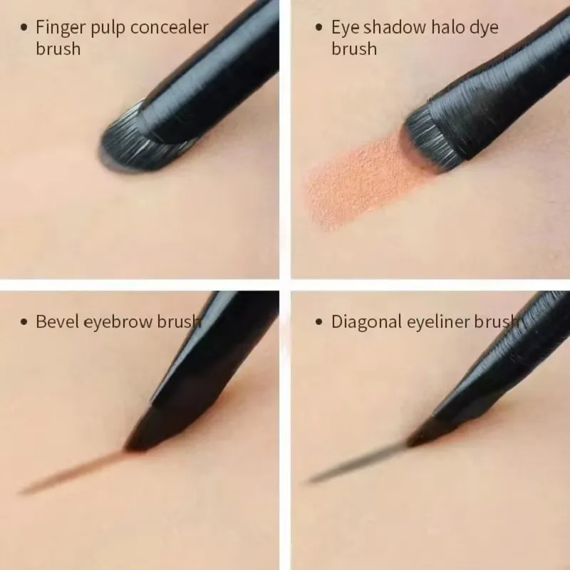 3/6/9PCS Eye Brushes Set Complete Eyeshadow Eyeliner Eyebrow Contour Kit Professional Blending & Detail Makeup Tools — image 6