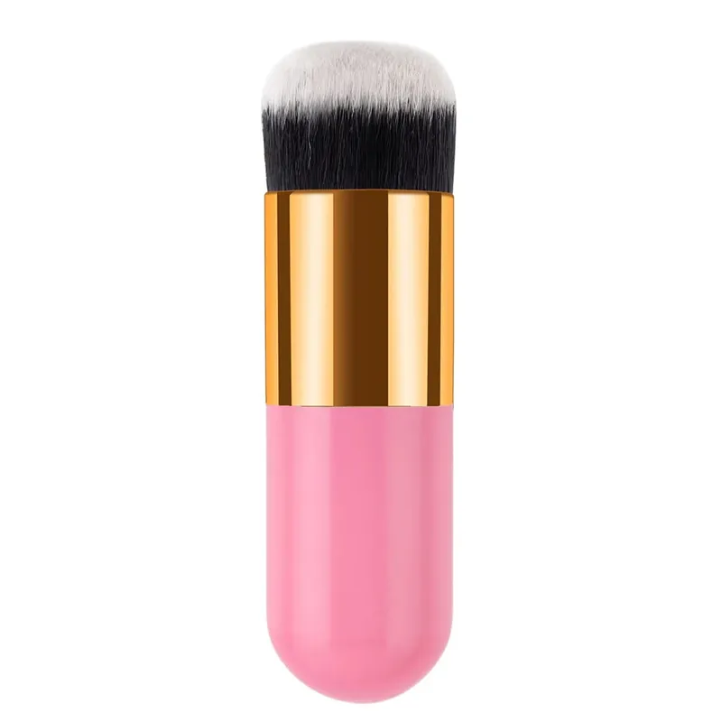 New Chubby Pier Foundation Brush Flat Cream Makeup Brushes Professional Cosmetic Make-up Brush — image 12