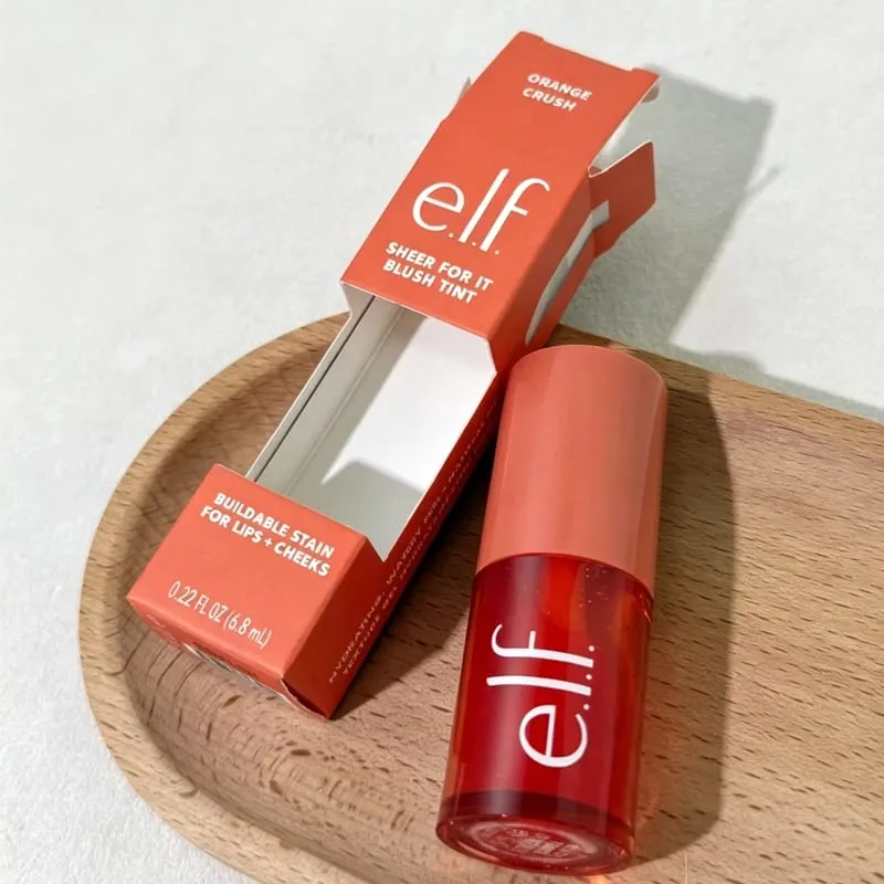 Elf Celebrity Limited Co-branded Double-ended Smooth Lip Liner Peptide Lipstick Lip Balm Liquid Blush Easy-to-Apply Blush Stick