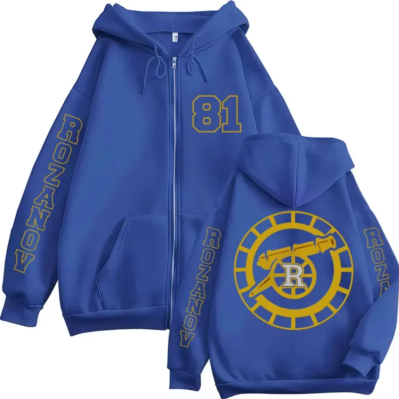 Rivalité chauffée Llya Rozanov graphique sweat à capuche zippé hommes femmes mode Vintage Cardigan sweat polaire surdimensionné vestes décontractée — image 13