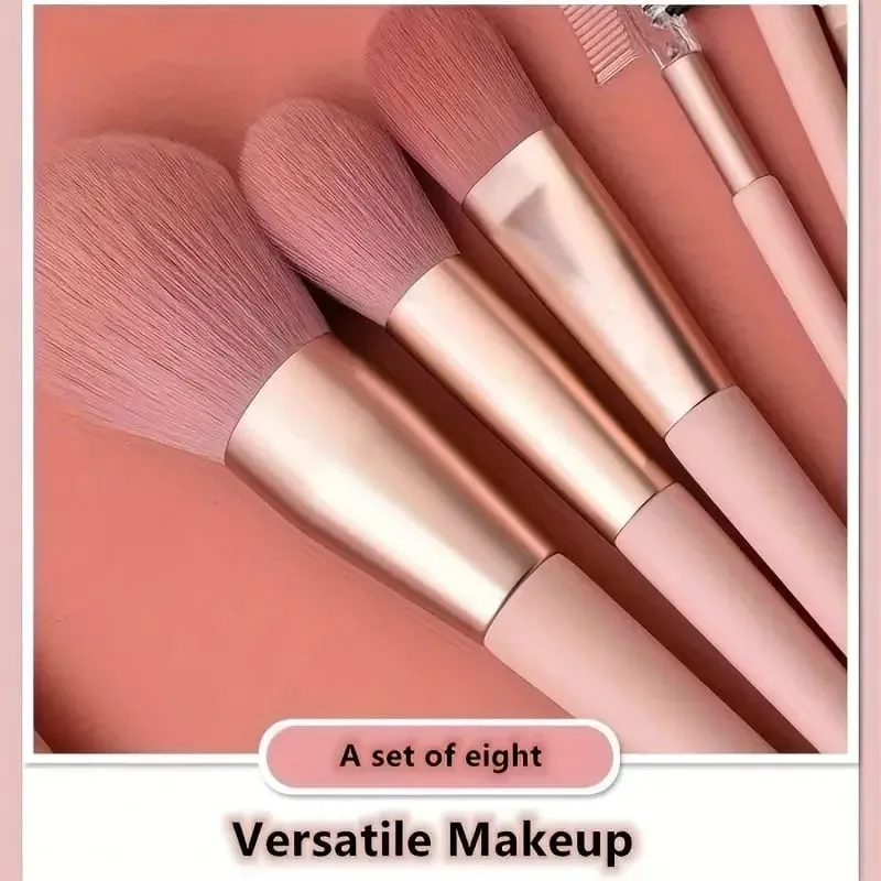 Salim Bag with Makeup Mini Brush 8 Kinds Pmore