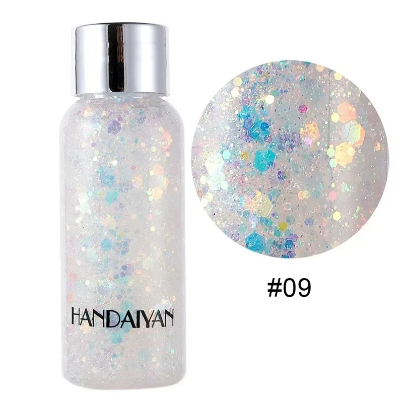 Eye Glitter Body Face Glitter Gel Art Waterproof High Gloss Shine Glitter Multifunctional Makeup Painting Brighten Stage Makeup