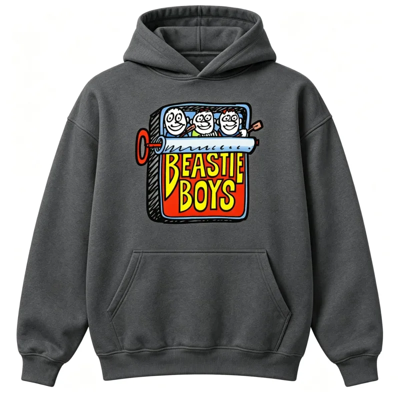 Beastie Boys Hip Hop Music Vintage Design Men's Hoodie Autumn Winter Casual Women's Hooded Sweatshirt Unisex Cotton Coat Top