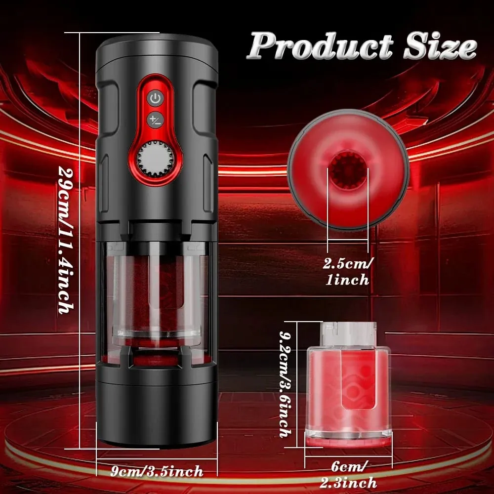 Automatic Male Masturbator Telescopic Rotation Sucking Machine Piston Blowjob Adult Goods Man Masturbation Sex Toy for Men