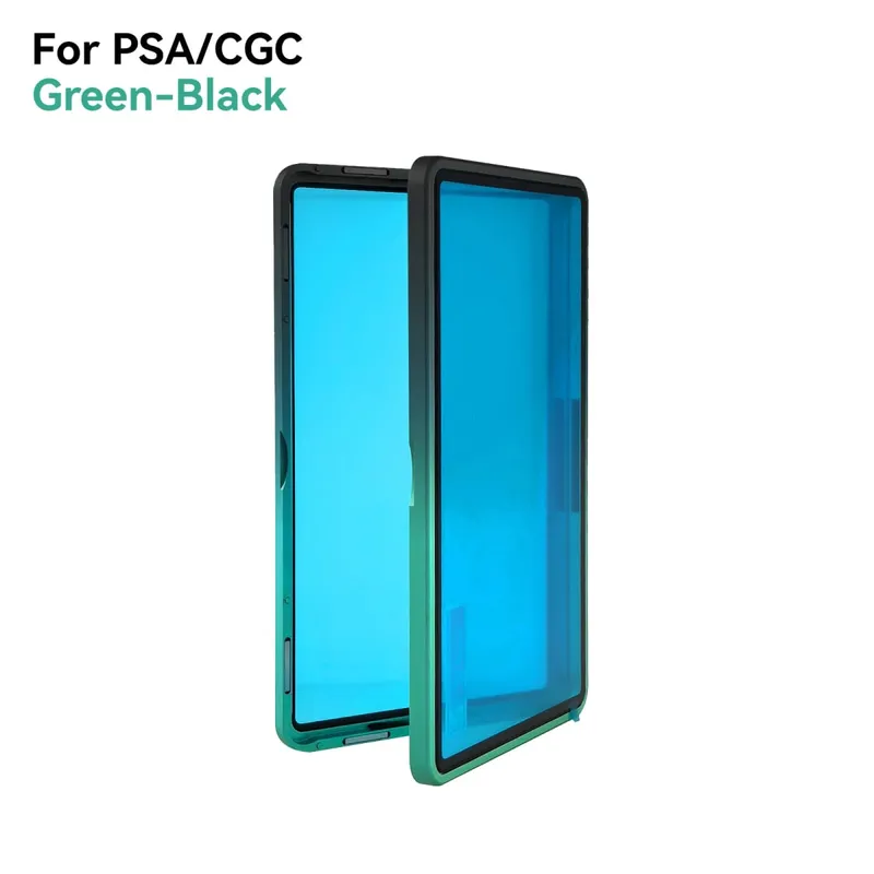 Gradient Color Aluminum Alloy Graded Cards Protector Case for PSA/BGS UV & Scratch Resistant Trading Card Bumper Display Holder