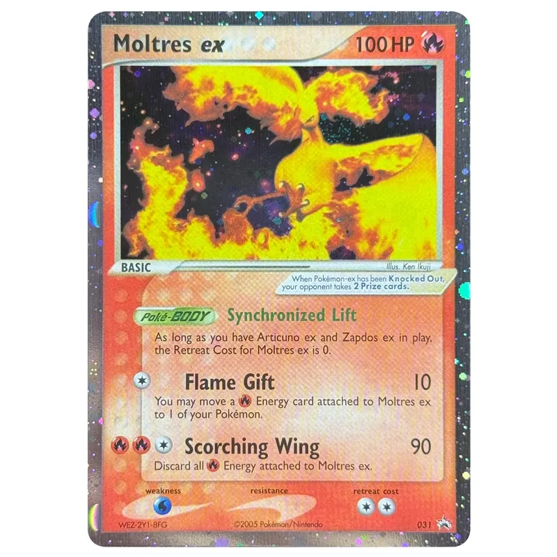 Proxy Cards Nintendo Black Star Promos Articuno Kyogre Moltres Rayquaza Zapdos Groudon New Holographic PKM Proxy Toys