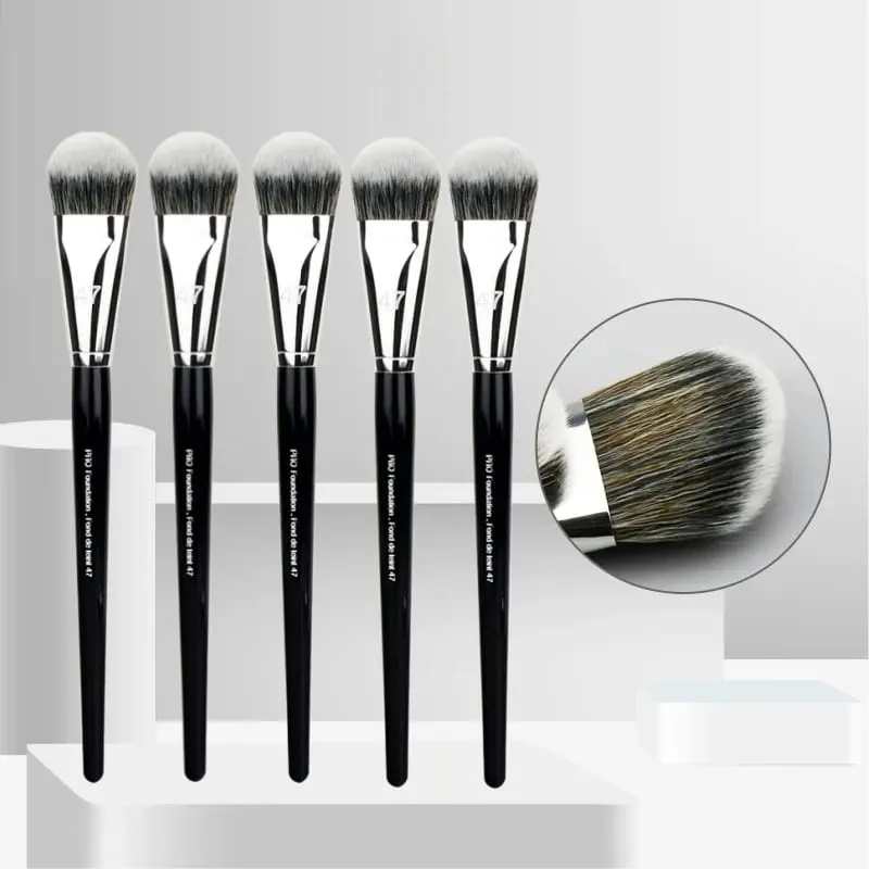 Professional Foundation Brush 47/52 Broom Head Liquid Foundation Shadow Repairing Brushes Women Face Base Makeup Beauty Tools