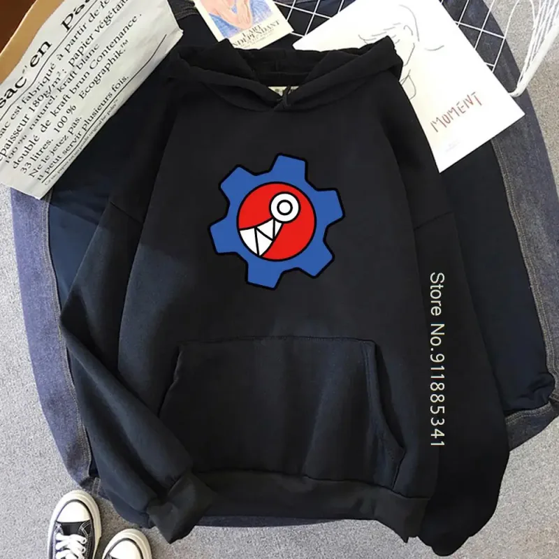 Takerlama SK8 인피니티 까마귀 Reki 코스프레 옐로우 여성 남성 스웻 셔츠 캐주얼 스트리트 풀오버 코트 플러스 사이즈 후드 — image 1
