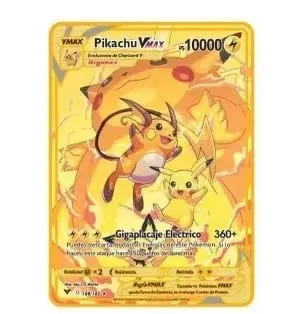 Van Gogh Museum Pokemon English Metal Card Anime Pikachu Charizard Mewtwo Shiny Letters Game Collection Card Kids Toy Gifts