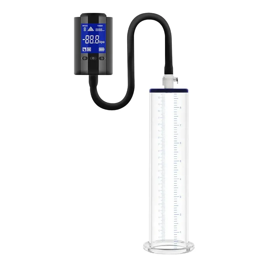 3palcová dýmka Inteligentní sací pumpy Trénink pro zvětšení penisu Dilda s masturbací Cup Machine Silikonový prodlužovač rukávů