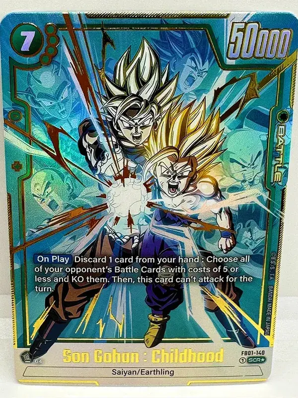 Super Card Game Fusion World Saiyan Goku Broli Toys Hobbies Hobby Collectibles Game Collection Anime Cards