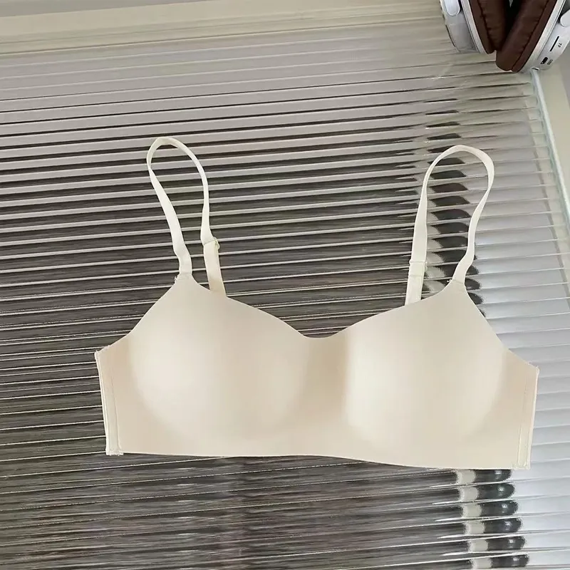 Bezešvé podprsenky pro ženy s malým hrudníkem 1/2 šálku push up podprsenka bez drátěnky dámské spodní prádlo sexy spodní prádlo ženy intimky