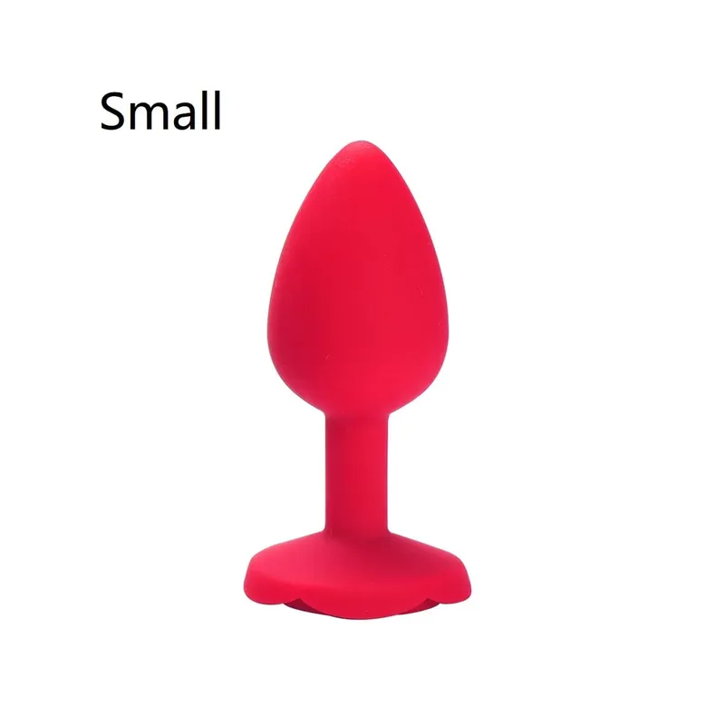 Rose Flower Siliconen Anale Kralen Butt Plug Set Kleine Medium Grote Anale Plug Sieraden Anale Trainer Dildo Anus Seksspeeltje Mannen Vrouwen Gay