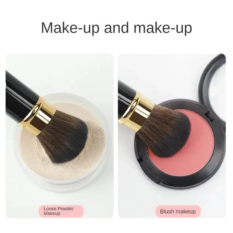 1 Pcs Retractable Makeup Brushes Powder Foundation Blending Blush Brush Make Up Cosmetics Brushes Female Make Up Brush — image 3