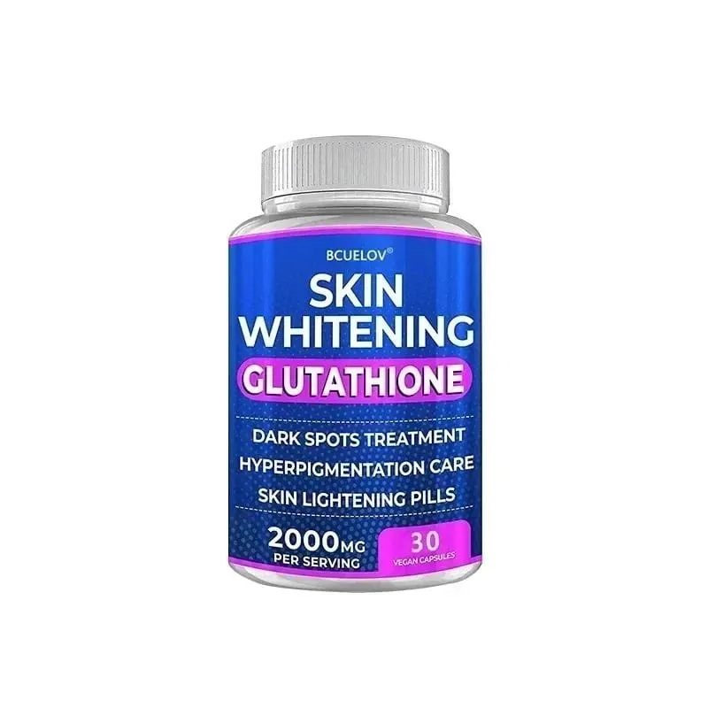 Glutathione Skin Whitening - 2000 mg Glutathione Supplement - Anti-Aging Antioxidant Skin Nutrition Supplement