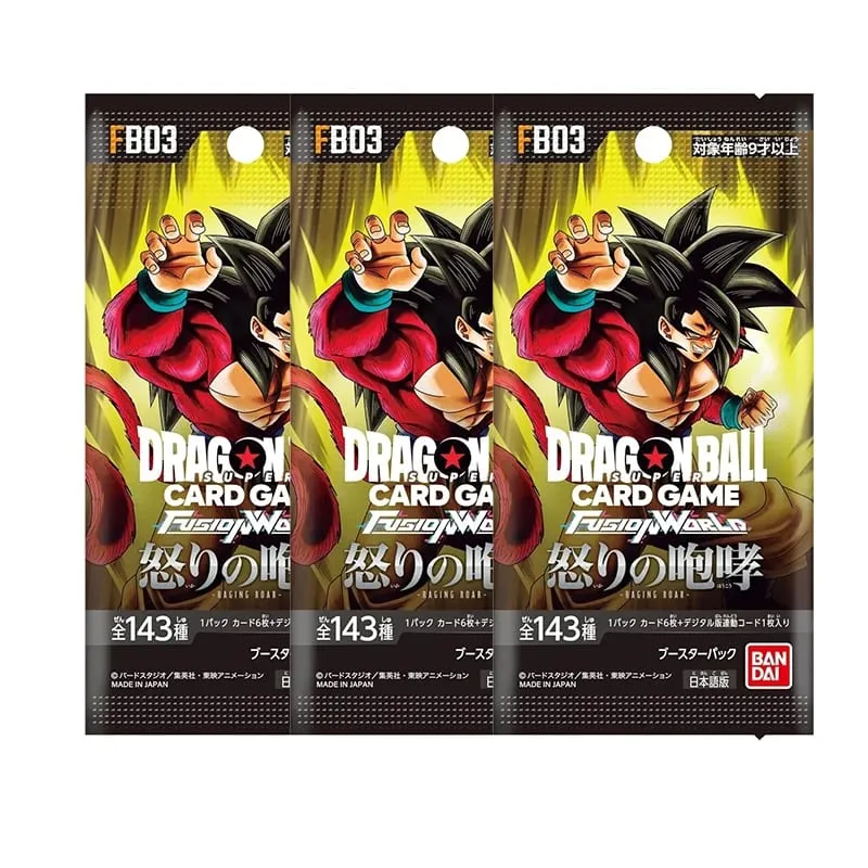FB01-06 Booster Packs SUPER CARD GAME Fusion World TCG Collection Card Child Toy