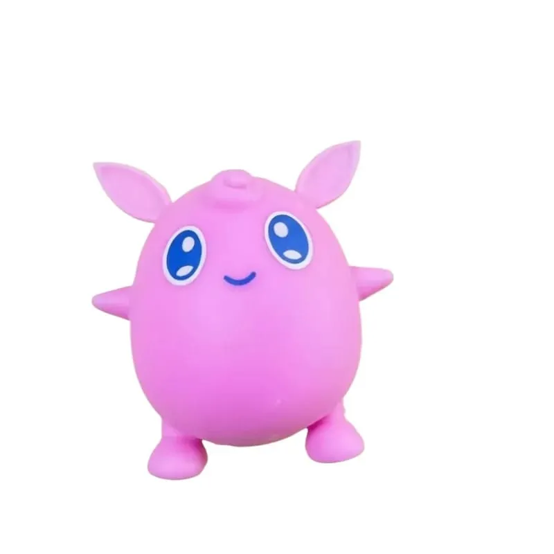 FOR INSTANT JOY! SOFT CUTE AND PERFECT FOR STRESS RELIEF. SQUEEZE AWAY THE WORRY AND BRING A SMILE TO YOUR DAY