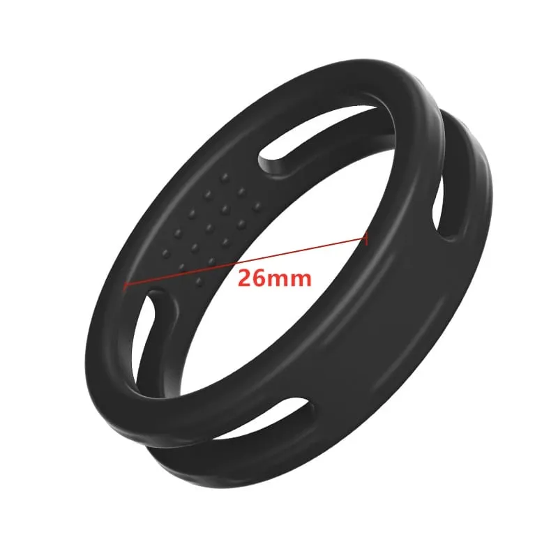 Soft Silicone Penis Cock Rings Male Delay Ejaculation Scrotum Testis Restraint Adult Games Sex Toys for Men Gay Reusable