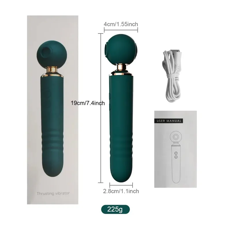 3 in 1 Clitoral Vacuum Sucking Vibrator For Women 10 Modes Telescopic Dildo Flapping Vibrator Adults Goods Sex Toys Female
