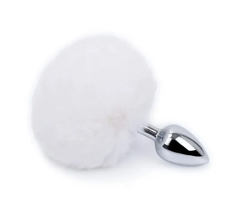 Metal Plush Rabbit Tail Anal Plug Butt Plug Prostate Massager Rabbit Ear BDSM Cosplay Erotic Sex Toys for Women Adults Sex Game — image 11