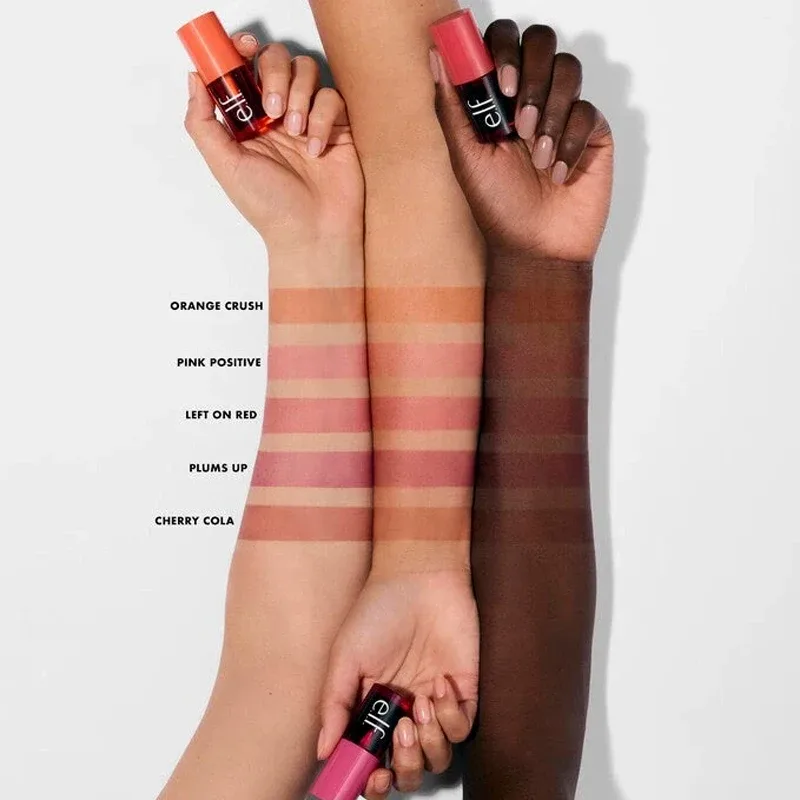 Elf Blush for Lips Cheeks Smooth Liquid Blush Two-ended Lipstick Lip Gloss Long-lasting Makeup Pink Primer for Pore Minimization — image 7