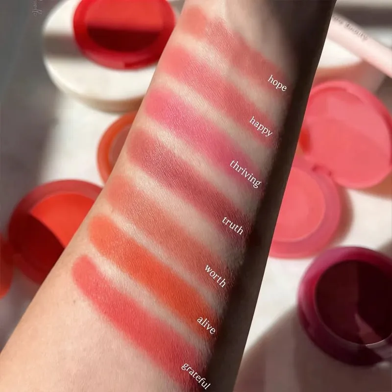 Fashion Rare Beauty Oft Pinch Liquid Blush Silky Lasting Sweat- and Humidity-resistant Cream-to-powder Rouge Women's Face Makeup