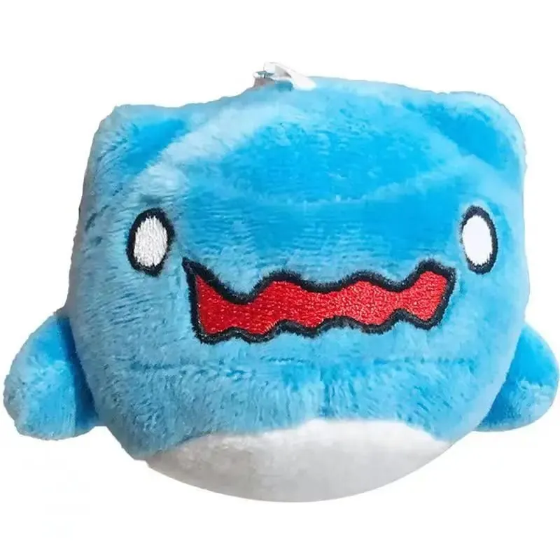 10cm Bugcat Capoo Plush pendants Anime Blue Cat Worm Cosplay Backpack decorative keychain children birthday present — image 4