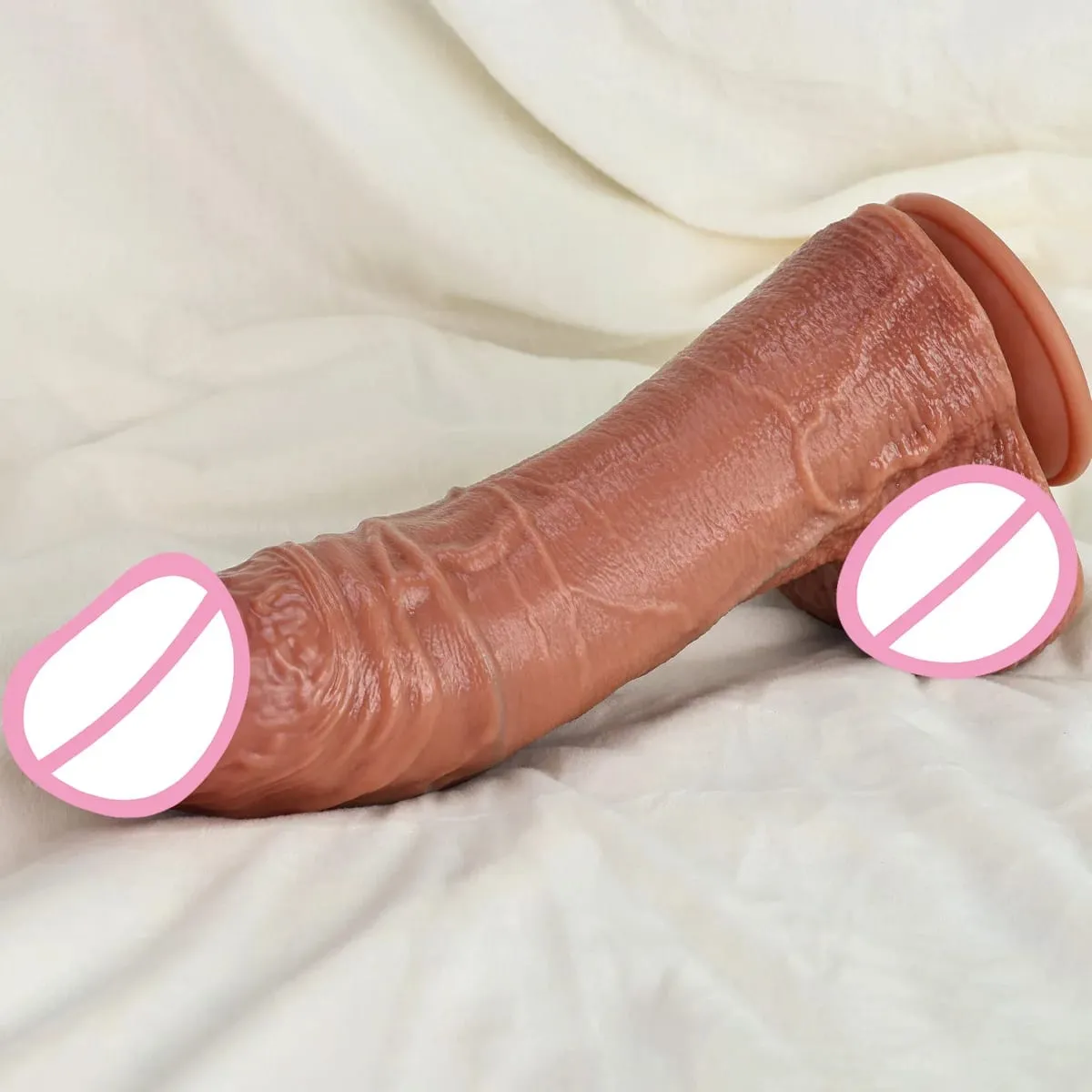 Realistic Soft Double Silicone Big Dildo Simulated skin artificial penis Vaginal Masturbation Suction Cup Big Dick Woman Sex Toy