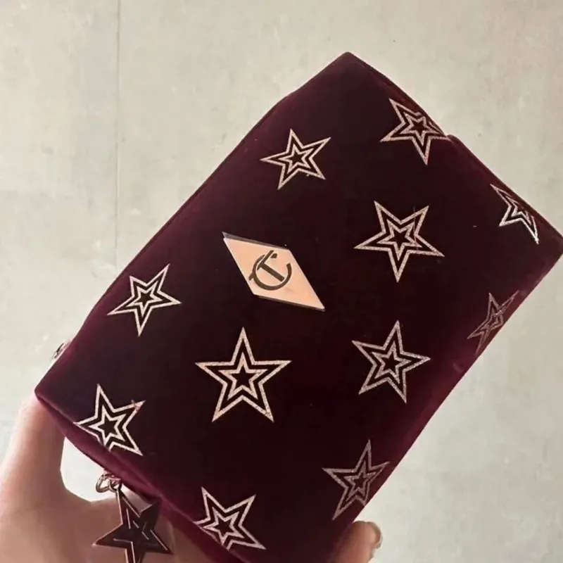 Charlotte Tilbury Matte Setting Pressed Powder 4 Colors Liquid Foundation Hollywood flawless filter CT Makeup Bag Gift Cosmetics