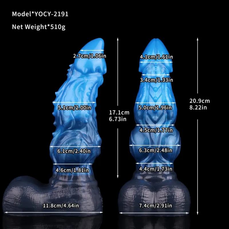 Silikonový koňský dildo anální kolík s velkým uzlem Vaginální stimulátor bodu G s přísavkou Sexuální hračka pro dospělé pro ženy Muži