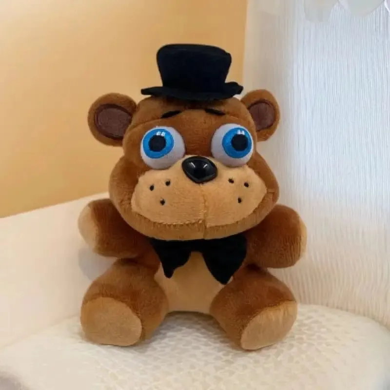 FNaf 18CM Plush Toys Bonnie Bear Foxy Cartoon Stuffed Dolls Freddy Kids Gifts Cute Game Doll