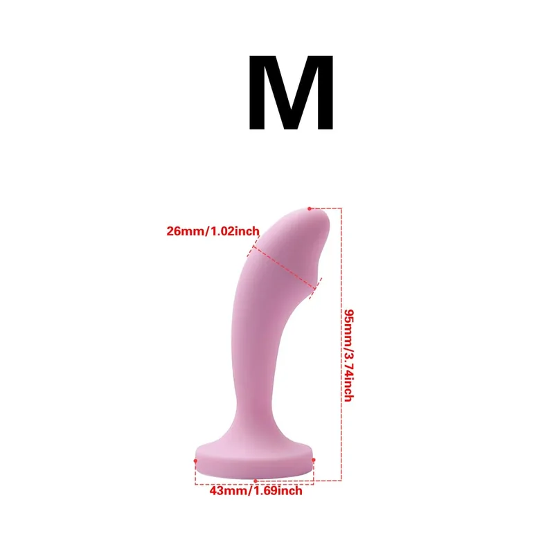 Silicone Anal Plug Gem Base Butt Plug Masturbation Stimulator Anal Massage Dilatancy Toys Dildos G-point Massage Adult sex toys