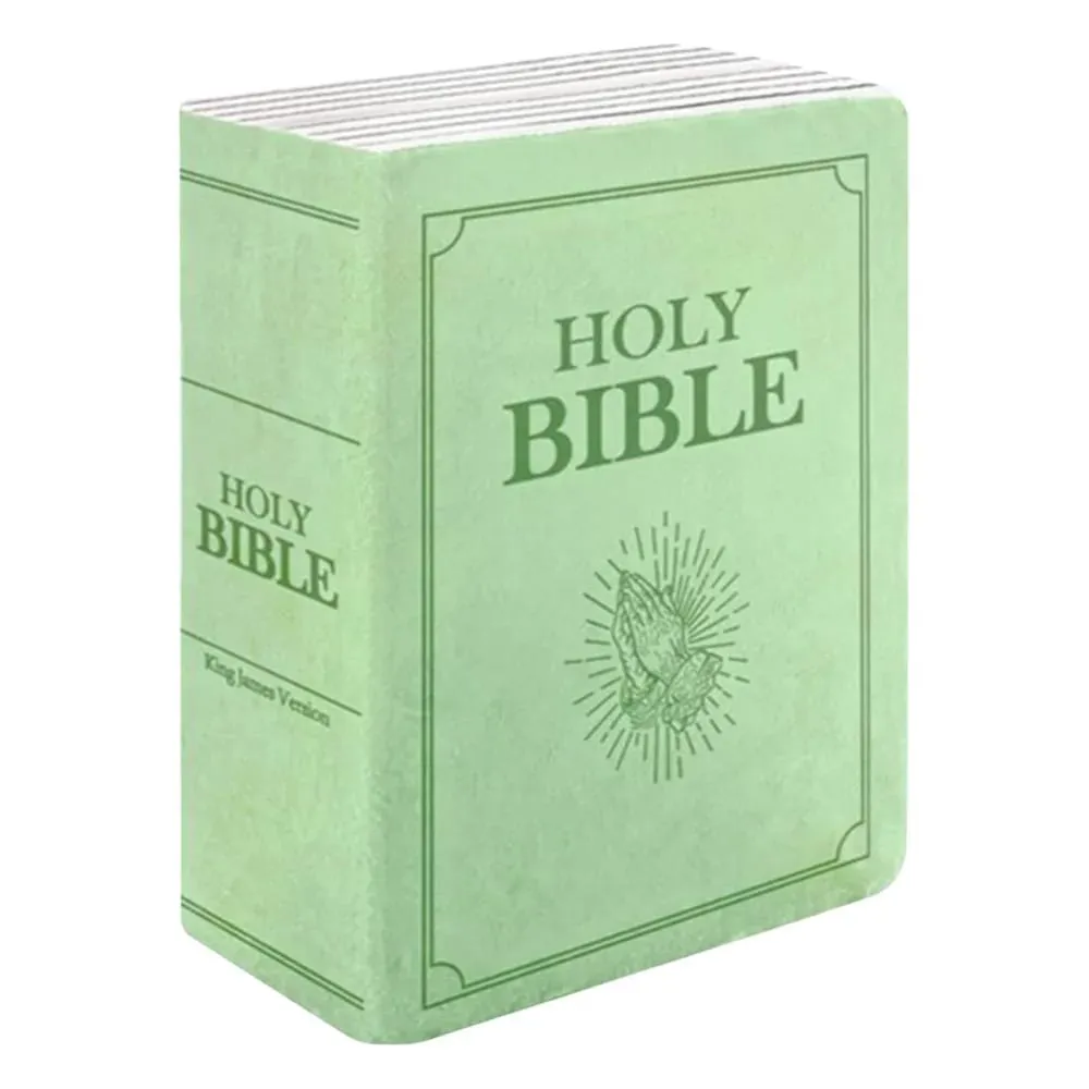 Living Room Realistic Looking Bible Pillow Sofa Cushion Bible Throw Pillow 33*22cm Cutest Bible Cushion Christmas Present