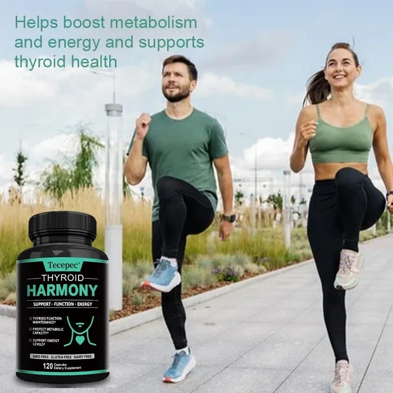 Thyroid Support Capsules - Supports thyroid health metabolic capacity supports energy levels