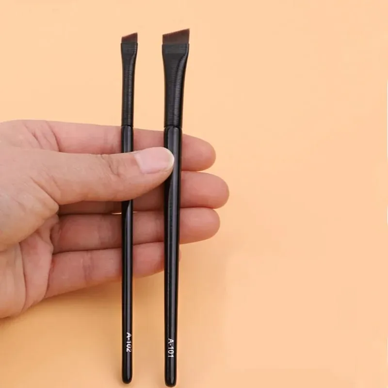 5 Pcs Brow Contour Makeup Brushes Eyebrow Eyeliner Brush Professional Super Thin Angled Liner Eye Brush Make Up Tools