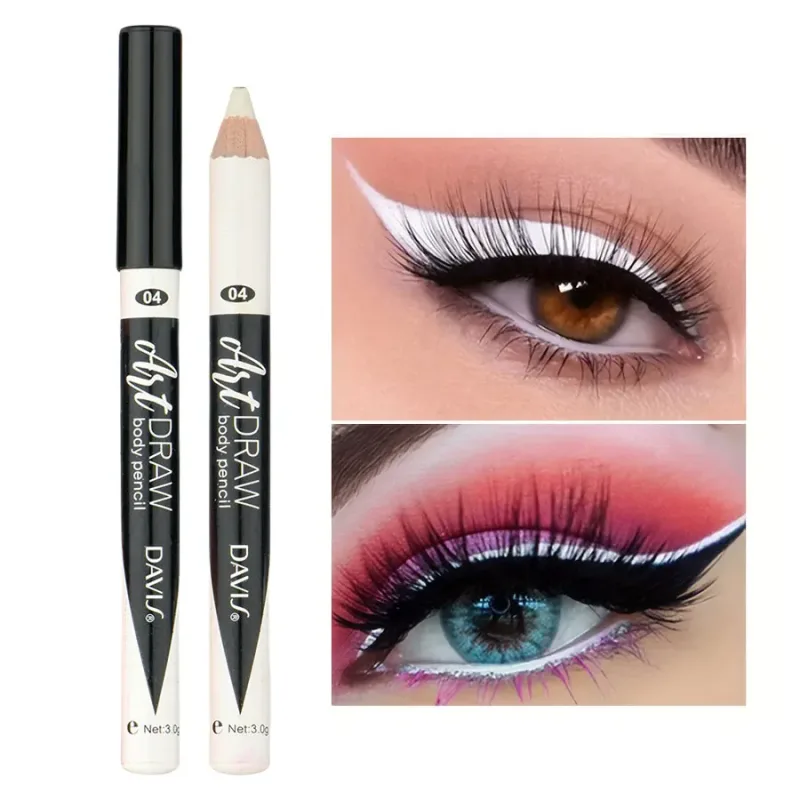 Caneta delineadora labial 15 cores, preto, azul, multicolorido, metálico, glitter perolado, acabamento fosco, estilo punk esfumaçado, caneta de maquiagem para os olhos — image 12