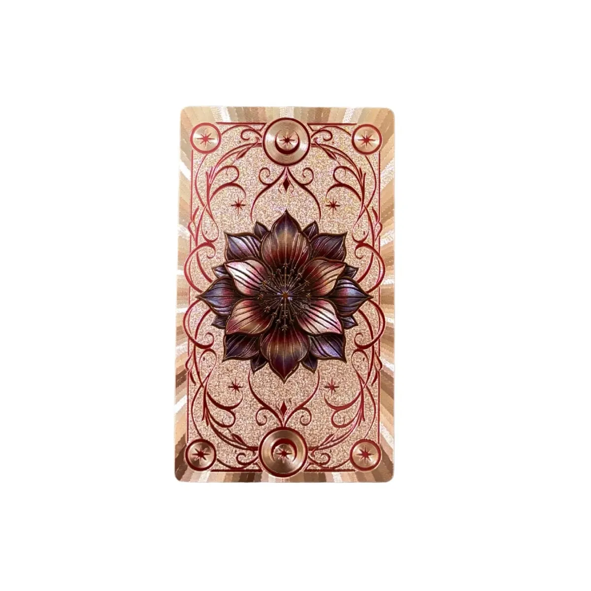 12*7cm Old Style Lenormand Oracle Cards PVC Gold Foil Fortune Telling Deck for Beginners & Professional Old Style Design — image 5