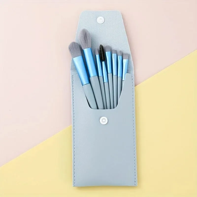 Salim Bag with Makeup Mini Brush 8 Kinds Pmore