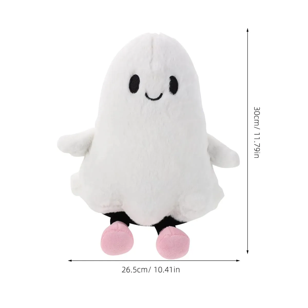 Halloween Ghost Cushion Soft White Stuffed Decorative Pillow Indoor Sofa Bed Halloween Party Favor Goodie Bag Fillers